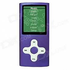 HOTT MU820 1.8" TFT Sporting MP3 MP4 Player w/ FM / Recorder - Purple (4GB)