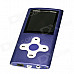 HOTT MU820 1.8" TFT Sporting MP3 MP4 Player w/ FM / Recorder - Purple (4GB)
