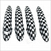 Carking Grid Pattern ABS UV Protected Door Handle Cover for Mini Cooper Countryman (4 PCS)