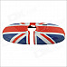 Carking UK Flag Pattern ABS UV Protected Car Interior Mirror Sticker - Red + Blue + Multi-Color