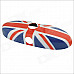 Carking UK Flag Pattern ABS UV Protected Car Interior Mirror Sticker - Red + Blue + Multi-Color