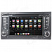 LsqSTAR 7" Capacitive 2Din Android 4.2 Car DVD Player w/ GPS WiFi Canbus FM BT for Audi A4 2003-2011