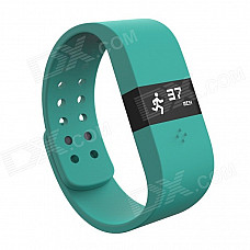 DIGICare Bluetooth 4.0 Pedometer Sleep Tracking Notification Smart Wrist Bracelet - Mint Green