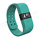 DIGICare Bluetooth 4.0 Pedometer Sleep Tracking Notification Smart Wrist Bracelet - Mint Green