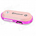 Aita AT-BT33 Sports Bluetooth V4.0 Earhook Headphone w/ Microphone - Pink + White