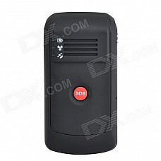 Twinmask MT-70 Mini GPS / GPRS Quad-Band Tracker for Elder / Kids / Pets - Black + Red