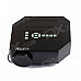 UC30 30W Portable Mini LCD HD Projector w/ SD / AV / VGA / HDMI / Micro USB / EU Plug - Black