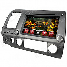 LsqSTAR 8" Capacitive Screen Android4.2 Car DVD Player w/ GPS WiFi IPOD SWC AUX for Honda Civic Left