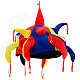 Halloween Funny Roll Play Clown Hat - Red + Yellow + Multi-Color