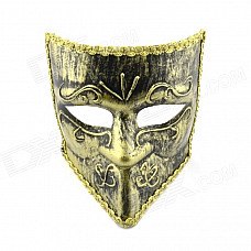 Halloween Costume Party ABS Face Mask - Brassy