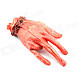 Halloween Fake Severed Finger Bloody Hand Props - Red