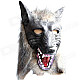 Halloween Costume Party Wolf Head Mask - Grey (Free Size)