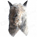 Halloween Costume Party Wolf Head Mask - Grey (Free Size)