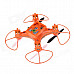 CX023 Mini 2.4GHz 5-Channel 6-Axis R/C Quadcopter w/ Gyro / LED Light - Orange