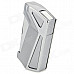 sysh0040 Creative Inflatable Butane Zinc Alloy Lighter - Silver