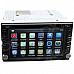 Universal 6.2" Screen 2 Din Android 4.2 OS Car DVD Player w/ GPS, OBD II, DVR, 3G, WiFi - Black