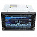 Universal 6.2" Screen 2 Din Android 4.2 OS Car DVD Player w/ GPS, OBD II, DVR, 3G, WiFi - Black