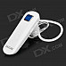 ORICORE Q7 Bluetooth V4.1 Earhook Headset for Microphone - White + Black