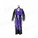 Halloween Costumes Children Gauze Witch Suit - Black + Purple (Size XL)