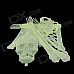 Skull Skeleton Style Glow-in-the-Dark Gadget for Halloween - Green (Size L)