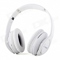 VEGGIEG V8800N Blutooth 4.0 + EDR NFC Headband Style Headphone w/ Microphone - White