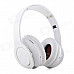 VEGGIEG V8800N Blutooth 4.0 + EDR NFC Headband Style Headphone w/ Microphone - White