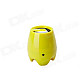 MR.D 93B Portable Bluetooth V3.0 Player Speaker w/ TF / Micro USB - Yellow + Silver