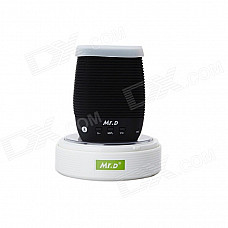 MR.D-9.4B Portable Bluetooth v3.0 Speaker w/ TF - Black