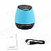 Portable USB2.0 Bluetooth V2.1+ EDR Stereo Mini Speaker w/ Hand Free / TF Funcrtion - Blue + Black