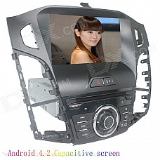 LsqSTAR 8" Android4.2 Capacitive Screen Car DVD Player w/ GPS WiFi BT Canbus AUX for Ford Focus 2012
