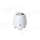 MR.D-93B Portable Bluetooth v3.0 Speaker w/ TF - White + Silver