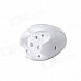 MR.D-93B Portable Bluetooth v3.0 Speaker w/ TF - White + Silver