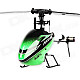 Hisky HFP80 V2 4-CH 2.4GHz 6-Axis R/C Outdoor Helicopter Toy w/ Gyro - Green + Black