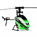 Hisky HFP80 V2 4-CH 2.4GHz 6-Axis R/C Outdoor Helicopter Toy w/ Gyro - Green + Black