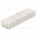 N35 1 x 0.5 x 0.2cm NdFeB Magnet - Silver (20 PCS)