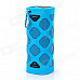 VINA Portable Outdoor Wireless Bluetooth V4.0 NFC Mini Speaker for Cellphone / Tablet / PC - Blue