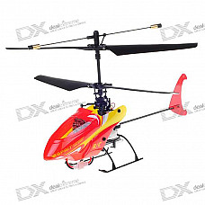 USB Rechargeable 4-CH R/C Helicopter Set - Red + Black (IR Remote)