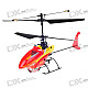 USB Rechargeable 4-CH R/C Helicopter Set - Red + Black (IR Remote)