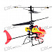 USB Rechargeable 4-CH R/C Helicopter Set - Red + Black (IR Remote)