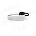 YUEER YE-108 Rechargeable Voice-Controlled Bluetooth 4.0 Wireless Music In-Ear Headset - White