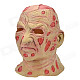 Party Cosplay Horrible Monster Full of Scar Mask - Beige + Pink