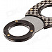 Fashionable 420 Stainless Steel Cigar Cutter - Dark Brown