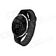 Smart 0.97" OLED Bluetooth v3.0 Pedometer Wrist Watch w/ Voice Call - Black