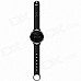 Smart 0.97" OLED Bluetooth v3.0 Pedometer Wrist Watch w/ Voice Call - Black