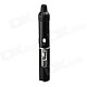 Fashion Zinc Alloy Butane Windproof Lighter - Black