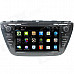 LsqSTAR 8" Capacitive Screen Android4.2 Car DVD Player w/ GPS WiFi IPOD SWC AUX for Suzuki SX4 2014