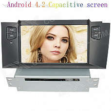 LsqSTAR 7" Capacitive Screen Android4.2 Car DVD Player w/ GPS WiFi SWC BT Canbus AUX for Citroen C4L
