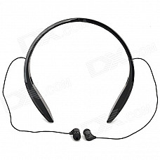 Cannice Y2 Sports Bluetooth V4.0 Headband Headphone w/ Microphone - Black