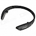 Cannice Y2 Sports Bluetooth V4.0 Headband Headphone w/ Microphone - Black