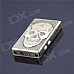 Creative Skull Style Windproof Butane Jet Gas Lighter w/ Money Detector + Lighting Function - Bronze